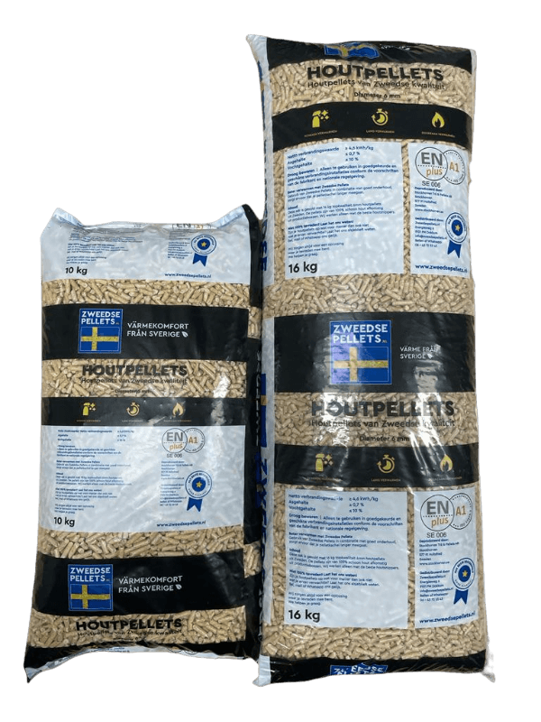 10KG Zweedse pellets vergelijking
